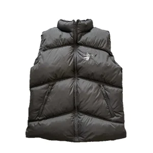 Black vest coat 9456