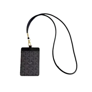 Wear a work ID card with a rope and neck 7163